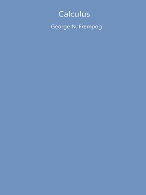 cover image of Calculus